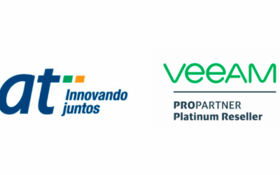 A AT recebeu o prêmio Veeam Platinum Reseller