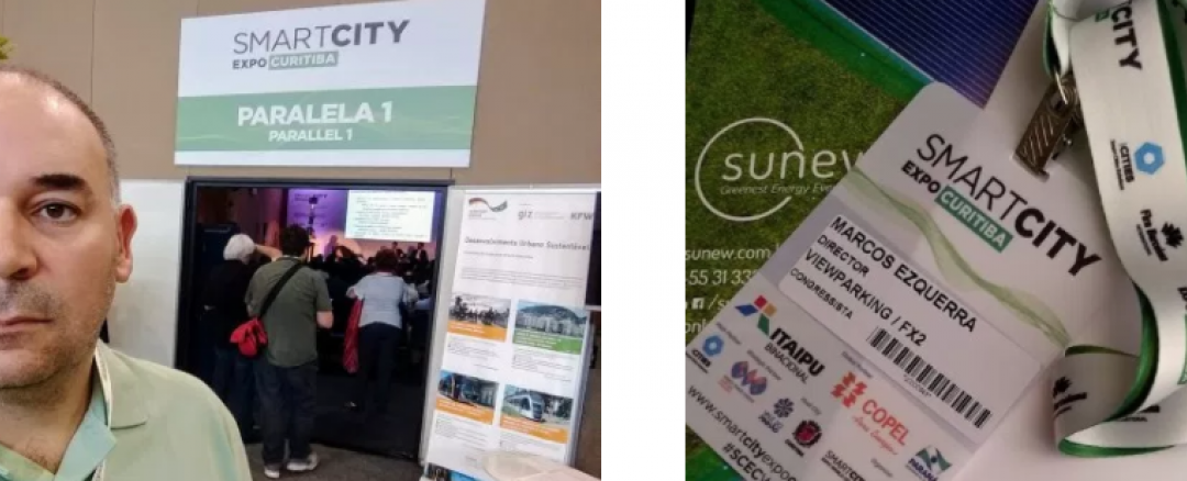 ¡ViewParking presentó sus soluciones en la Expo Smart City de Curitiba!