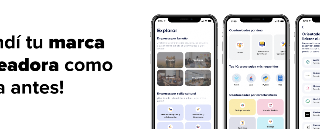 Una nueva forma de descubrir el mercado laboral IT…