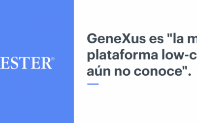 Genexus™ é nomeado Strong Performer no Forrester Oficial Wave™ Plataformas de desenvolvimento de código baixo para profissionais de AD&amp;D, relatório do 1º trimestre de 2019.