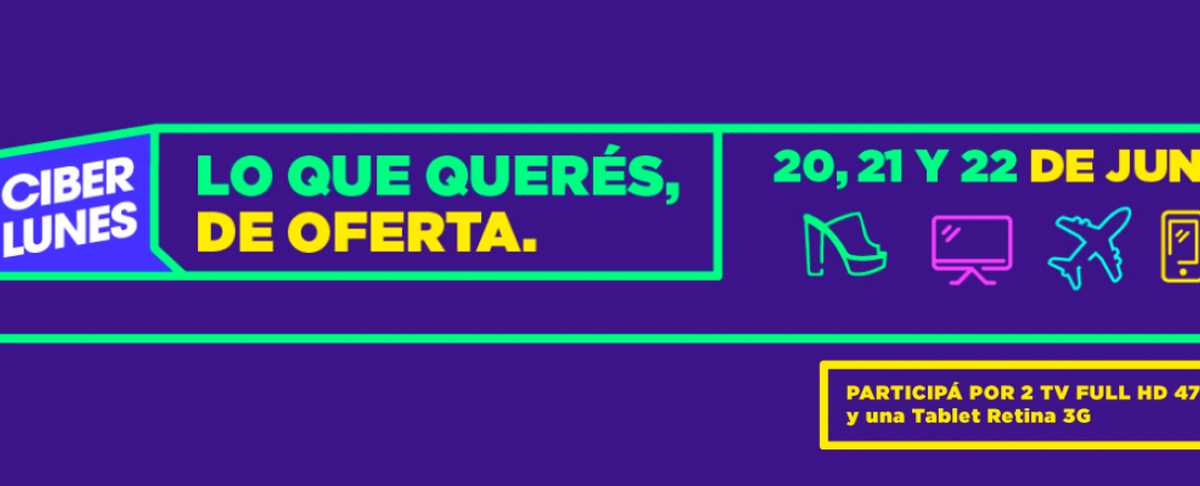 Comienza la cuarta edición del Ciberlunes con descuentos de hasta 80%