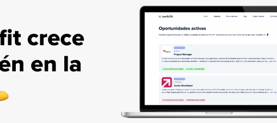Workifit crece también en la web