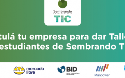 ¡Postulá tu empresa para ofrecer talleres en el programa Sembrando TIC!