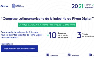 Es Hoy! 10:30hs GMT-3 Congreso Latinoamericano de la Industria de Firma Digital