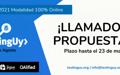 TestingUy 2021 abre llamado a sponsors, charlas y talleres