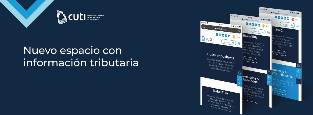 Cuti presenta nuevo espacio de Información Tributaria