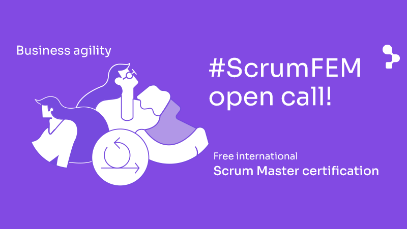 Agilidad empresarial: ¡Abstracta abre la convocatoria de #ScrumFEM! Certificación internacional gratuita de Scrum Master