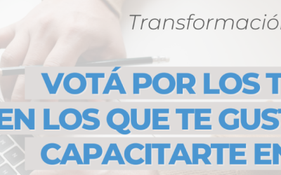 Está disponible la votación de los temas para el Ciclo II de Capacitaciones de CEDU