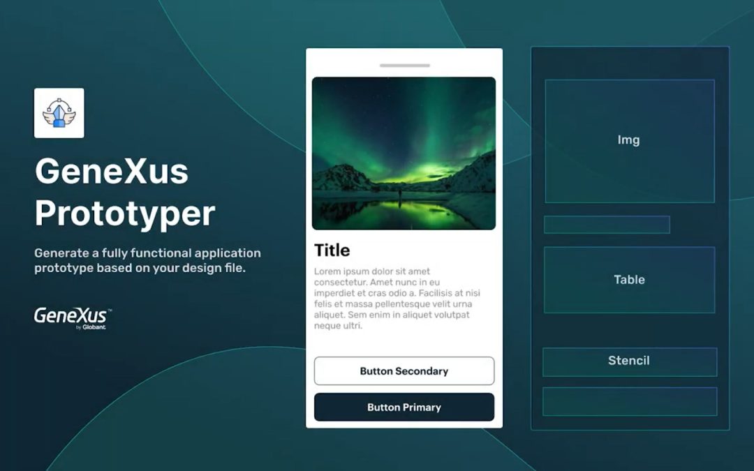 Liberamos en beta el plugin GeneXus Prototyper para Figma