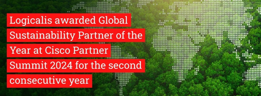 Logicalis es reconocida como Socio Global de Sostenibilidad por 2do año consecutivo en el Cisco Partner Summit 2024