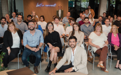 Emiliano Chinelli, CEO de Promtior y Ezequiel Kahan, fundador de Knowment, presentan Organizaciones Biónicas en Uruguay Innovation Hub