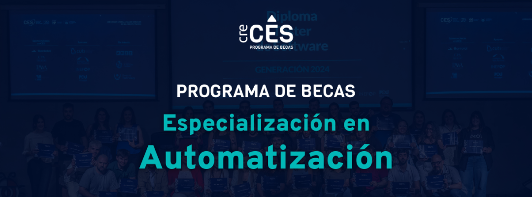 Becas creCÉS para Especialización en Automatización del Testing Funcional: postulaciones abiertas