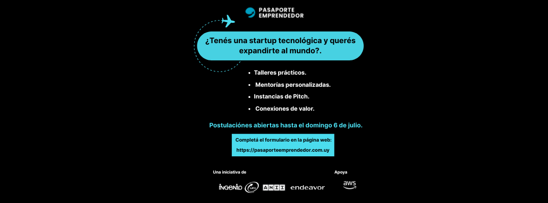 Convocatoria abierta – Pasaporte Emprendedor 2025