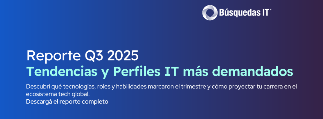 Perfiles y roles IT más demandados en Q3 2025