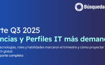 Perfiles y roles IT más demandados en Q3 2025