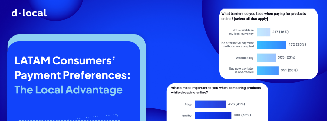 El “Informe de Retail y Pagos en LATAM 2025” de dLocal muestra que los métodos de pago locales son clave para un mercado de eCommerce en rápido crecimiento.