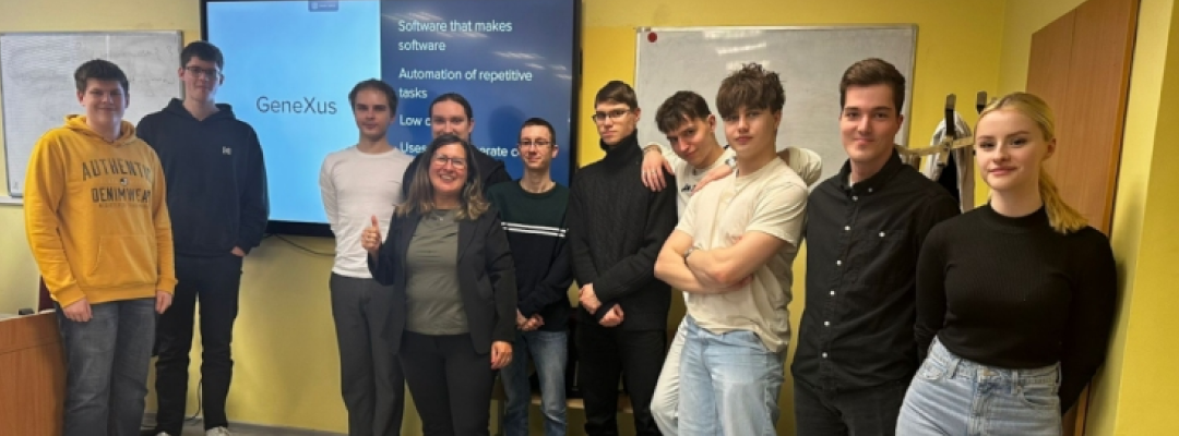 Estudiantes de VILNIUS TECH en Lituania aprendieron a usar GeneXus